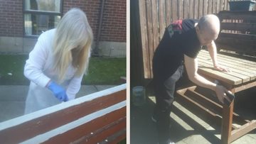 Summer preparations underway at Paisley care home